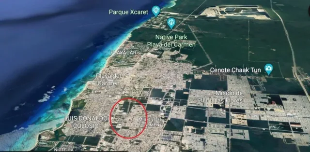TERRENO DE USO MIXTO EN PLAYA DEL CARMEN