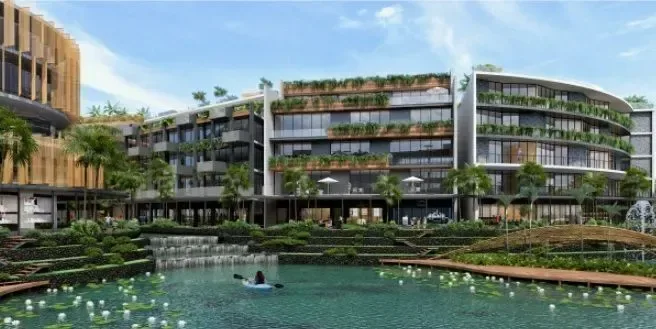 LOTE FRENTE A CANAL DE PUERTO CANCUN - 1