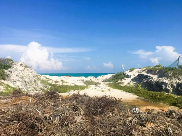 Lote con playa en venta en Isla Blanca