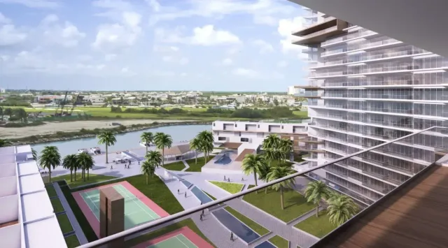 DEPARTAMENTO CON VISTA AL MAR EN MAREA PUERTO CANCÚN
